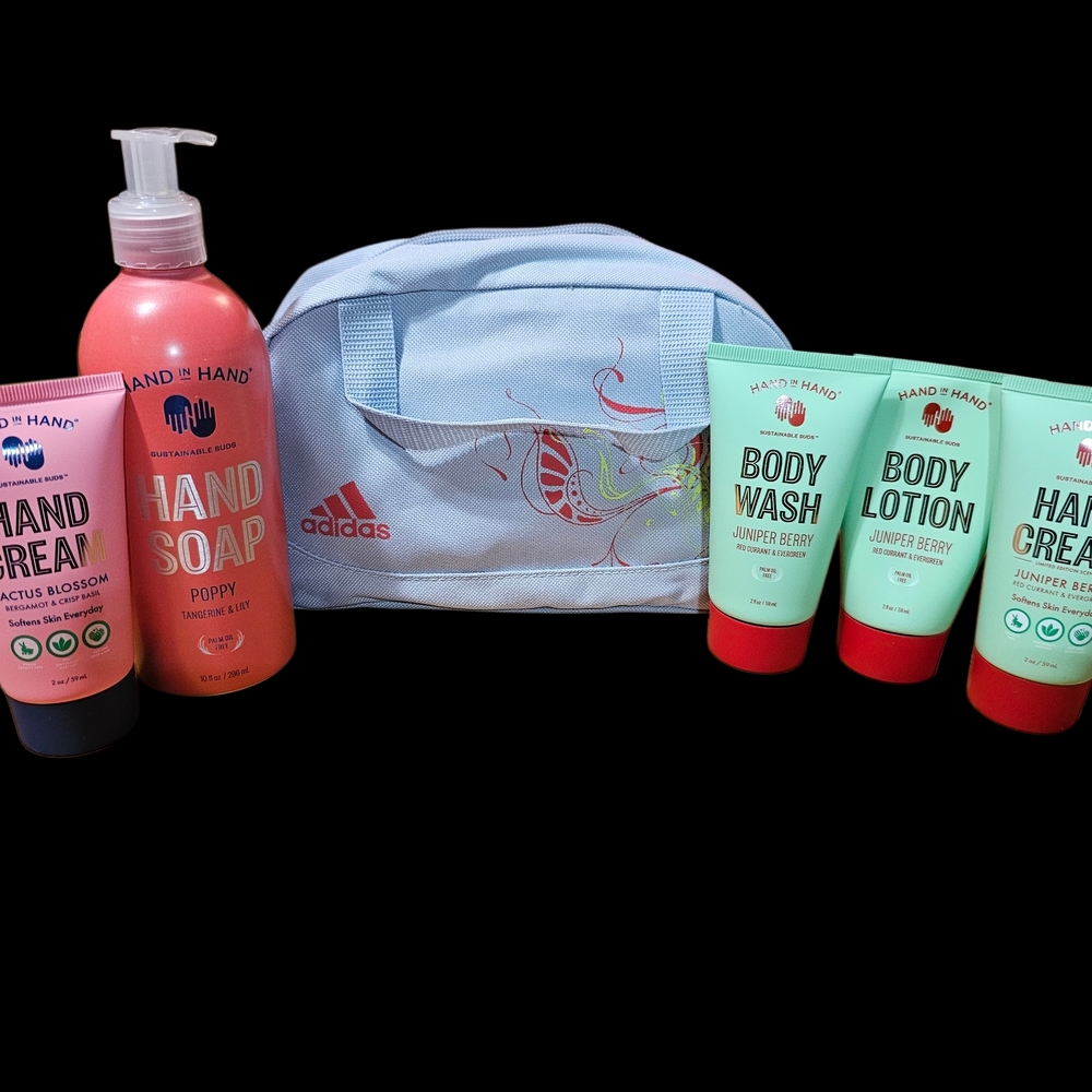 Hand In Hand Products With Adidas Bag